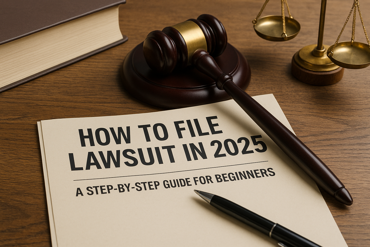 Featured image for “How to File a Lawsuit in 2025: A Step-by-Step Guide for Beginners”